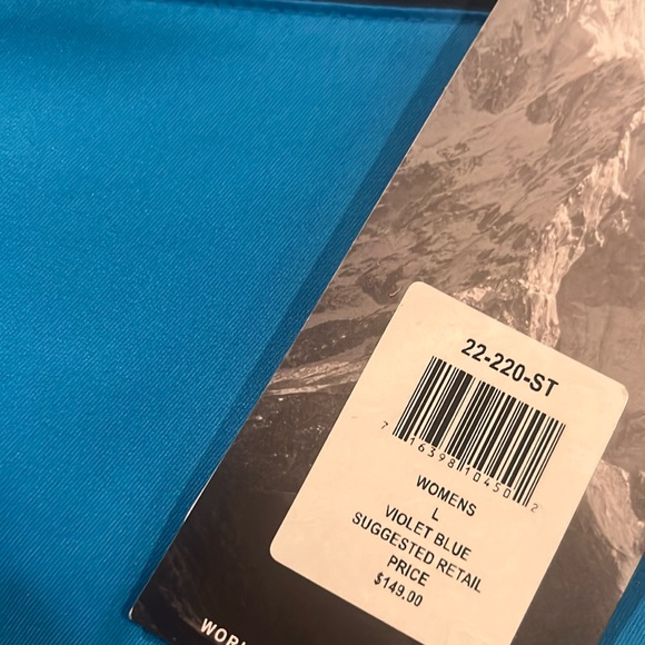 NEW🎿 Pulse Trax mechanical stretch high waisted snow pants in Violet Blue $149 - Picture 6 of 8